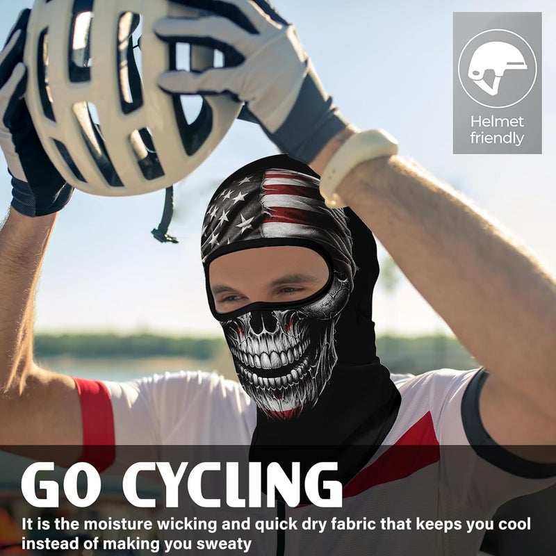 Obacle Balaclava Face Mask Men Women Lightweight for Ski Hunting Cycling Fishing - Image 4